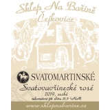 Svatovavřinecké rosé - Svatomartinské 2019