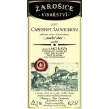 Cabernet sauvignon, pozdní sběr 2015