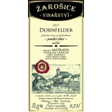 Dornfelder, pozdní sběr 2015