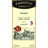 Pálava, výběr z hroznů 2017