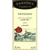 Sauvignon, pozdní sběr 2016
