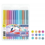 Fixy CENTROPEN sada 12 pastelových barev