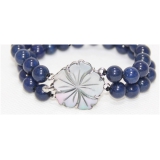 Náramek modrý lapis lazuli 8mm BJ8955