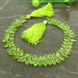 Náhrdelník zelený přírodní peridot 8mm JB008