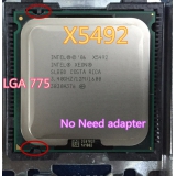 INTEL XEON X5492 3.4GHz / 12M / 1600Mhz / procesor se rovná LGA775 Core 2 Quad Q9650 Q9550 CPU, pracuje na základní desce LGA775 (bez nutnosti adaptéru)