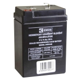 Olověný bezúdržbový akumulátor SLA DHB440, 4V, 4Ah, F1, úzký, ke svítilně P2306