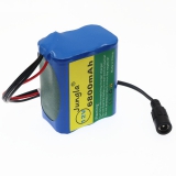 Akumulátor pack Jungla 12V 6800mAh 18650 s ochranou elektronikou BMS a nabíjčka 12.6V