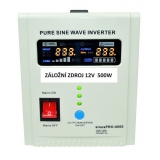 Záložní zdroj 12V 500W SinusPRO - 800E