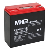 MHPower MS20-12(L) Lithium baterie LiFePO4 12V/20Ah, Terminál LC1 - M5